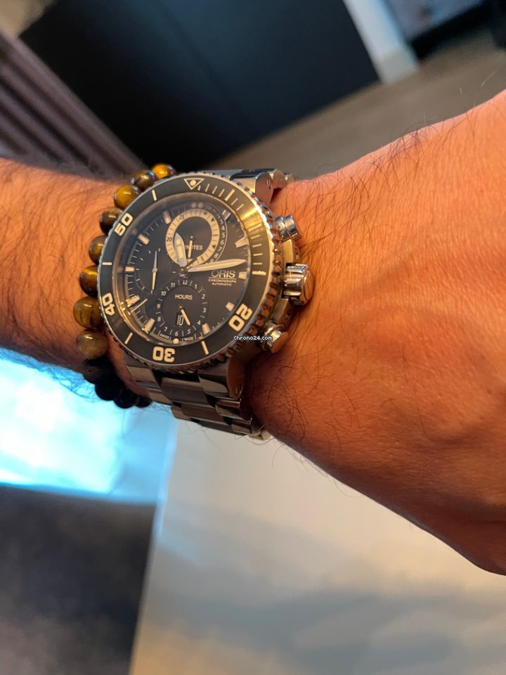 Oris Carlos Coste Limited Edition Mens watch Unisex Automatic Titanium 01 674 7655 7184-Set 5