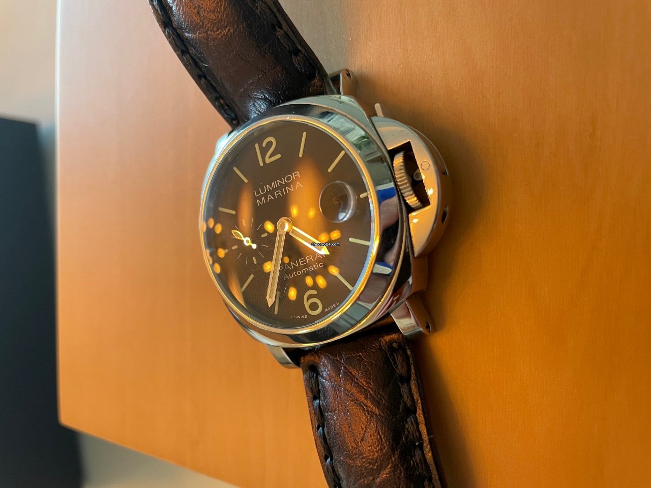 Panerai Luminor Marina Automatic Mens watch Unisex Automatic Steel PAM 01048 5