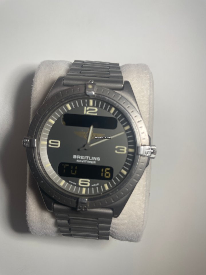 Breitling Aerospace Mens watch Unisex Quartz Titanium 80360 5