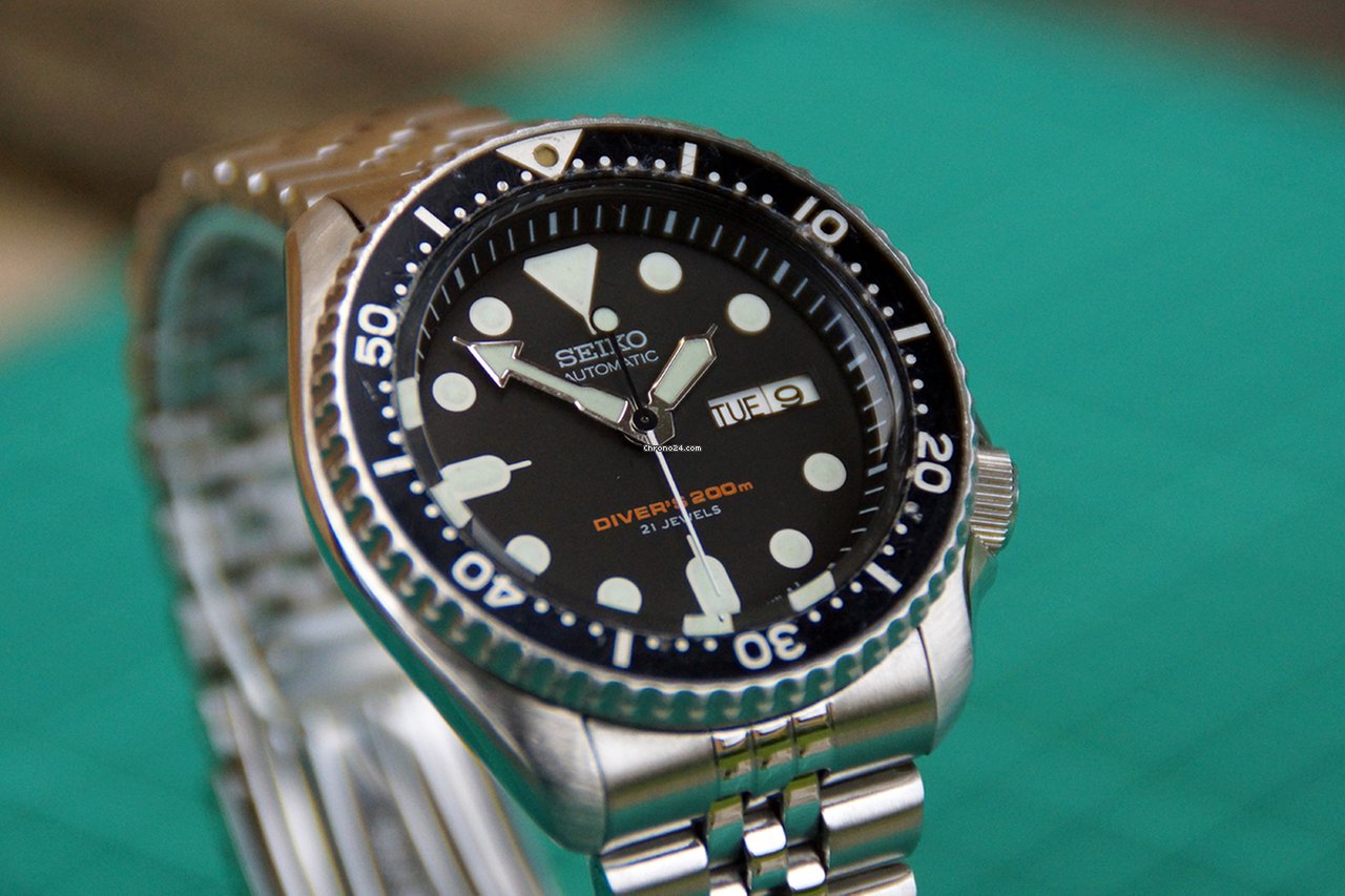 Seiko Prospex Mens watch Unisex Automatic Steel SKX007J2 5