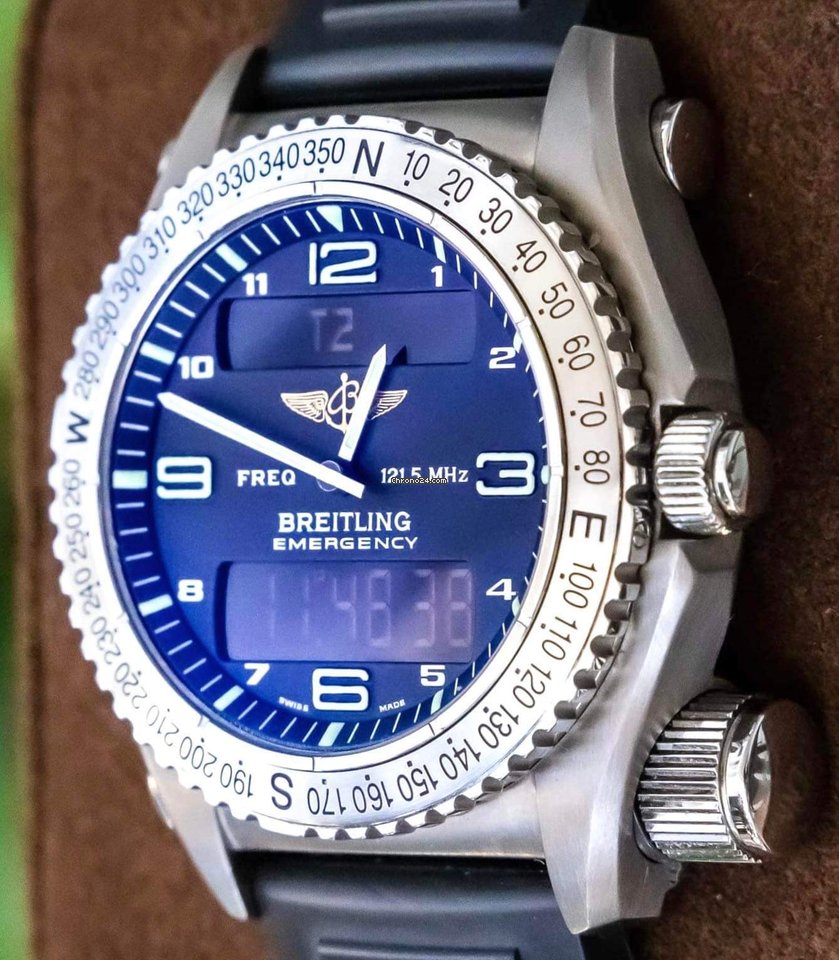 Breitling Emergency Mens watch Unisex Quartz Titanium E7632110 B576 5