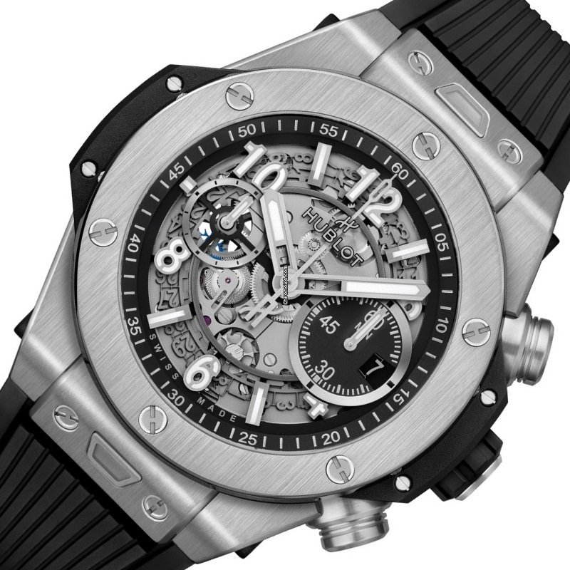 Hublot Mens watch Unisex Automatic Titanium 421.NX.1170.RX 5