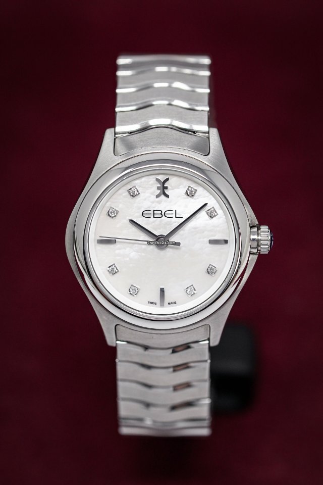 Ebel Wave Quartz Steel 1216193 5
