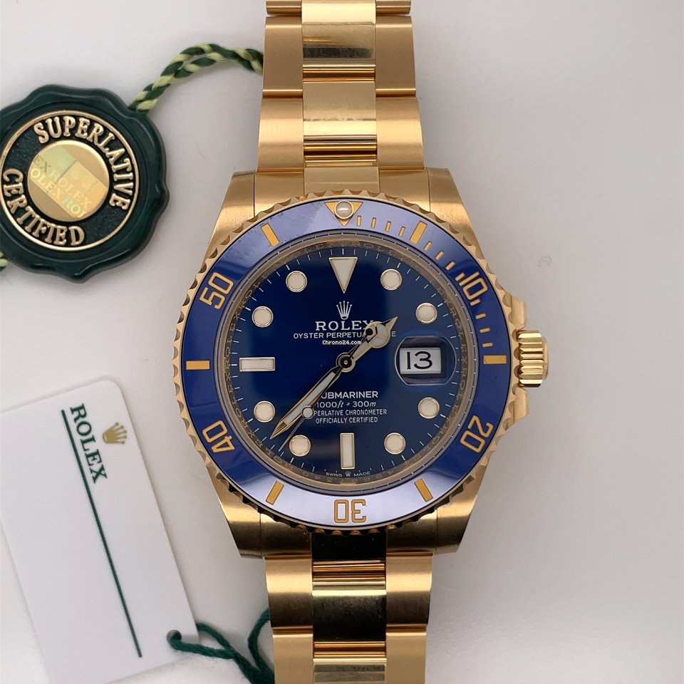 Rolex Submariner Date Mens watch Unisex Yellow gold Automatic 126618LB-0002 5