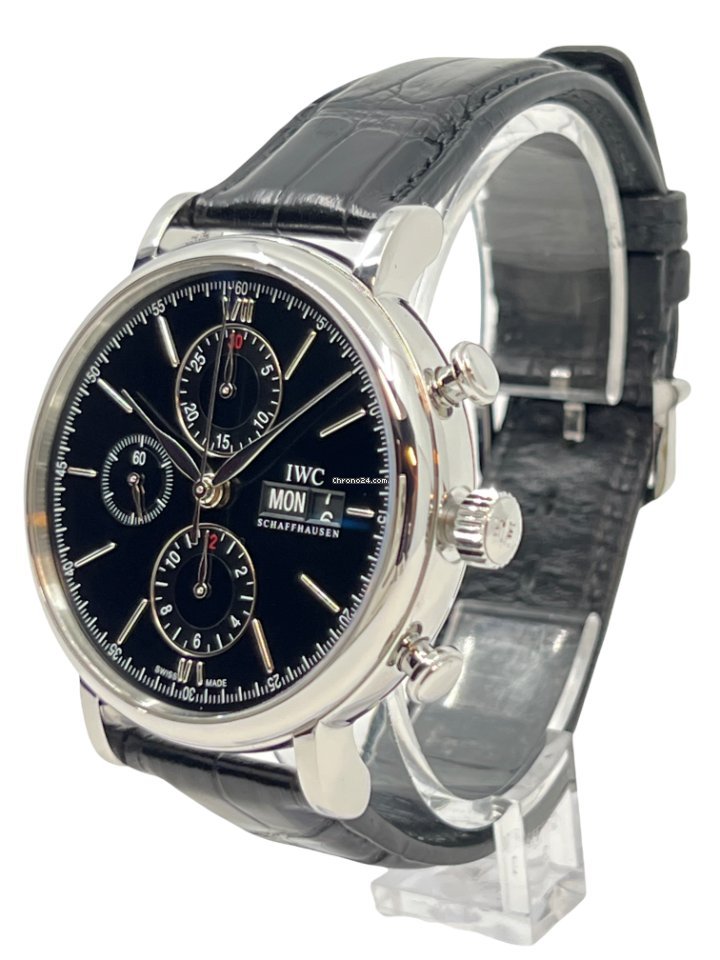 IWC Portofino Chronograph Mens watch Unisex Automatic Steel IW391002 5