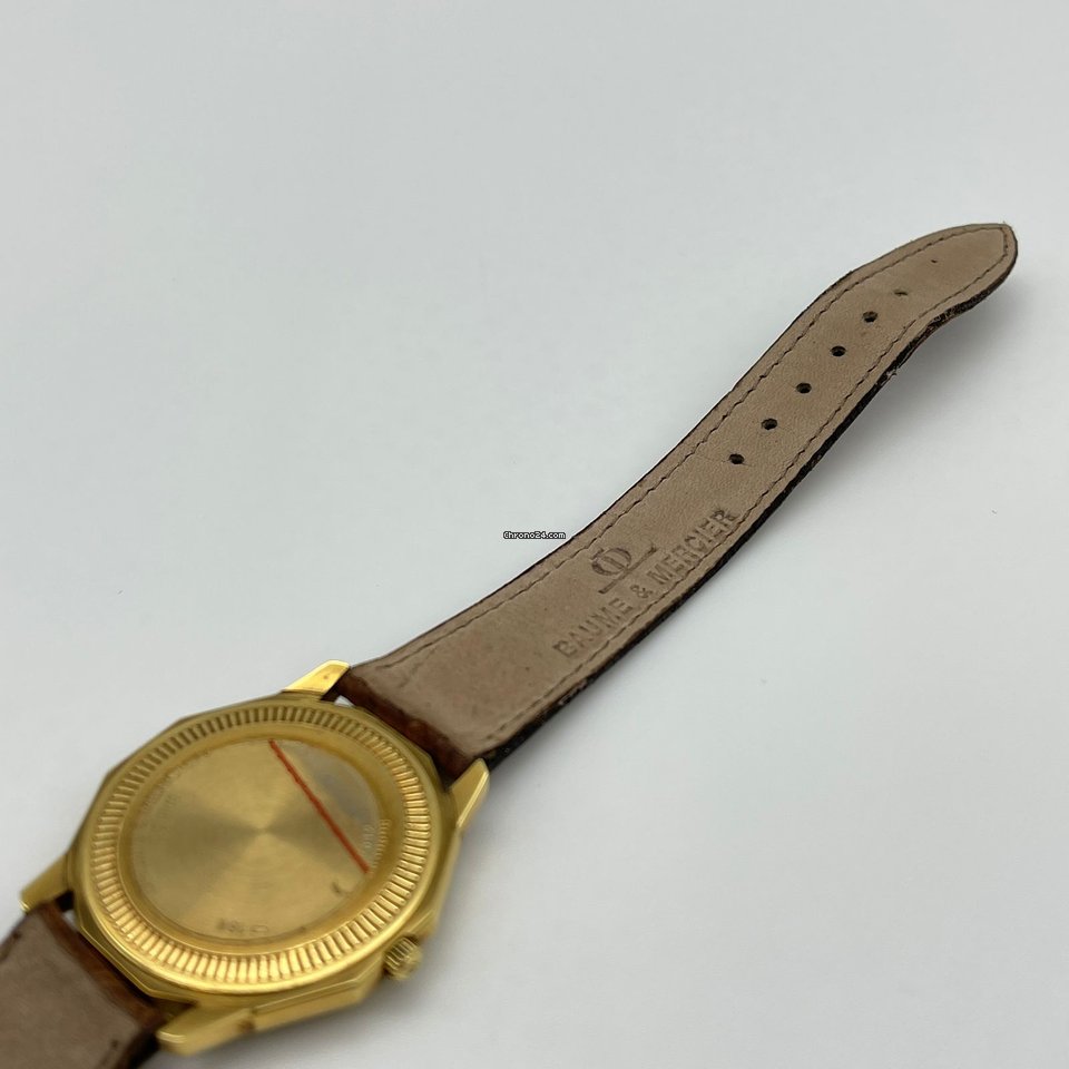 Baume & Mercier Mens watch Unisex Quartz Yellow gold 87312 5