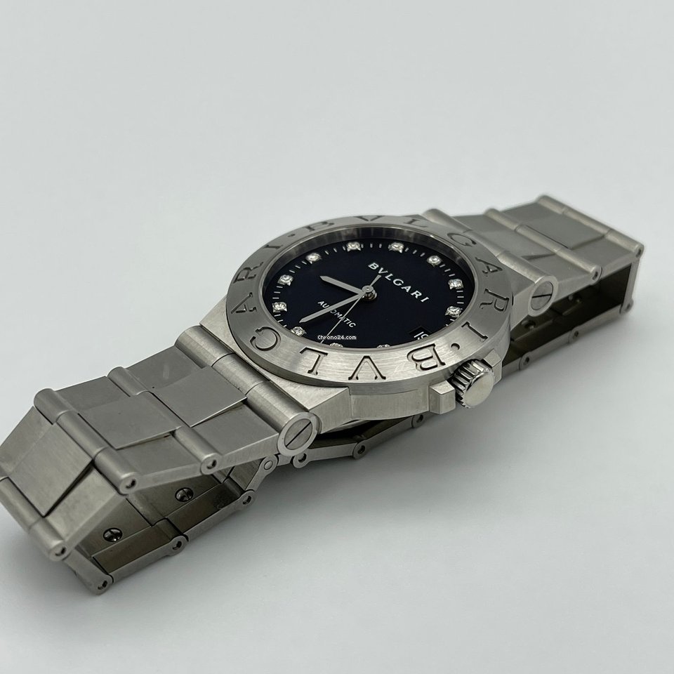 Bulgari Diagono Mens watch Unisex Automatic Steel LCV 35 S 5