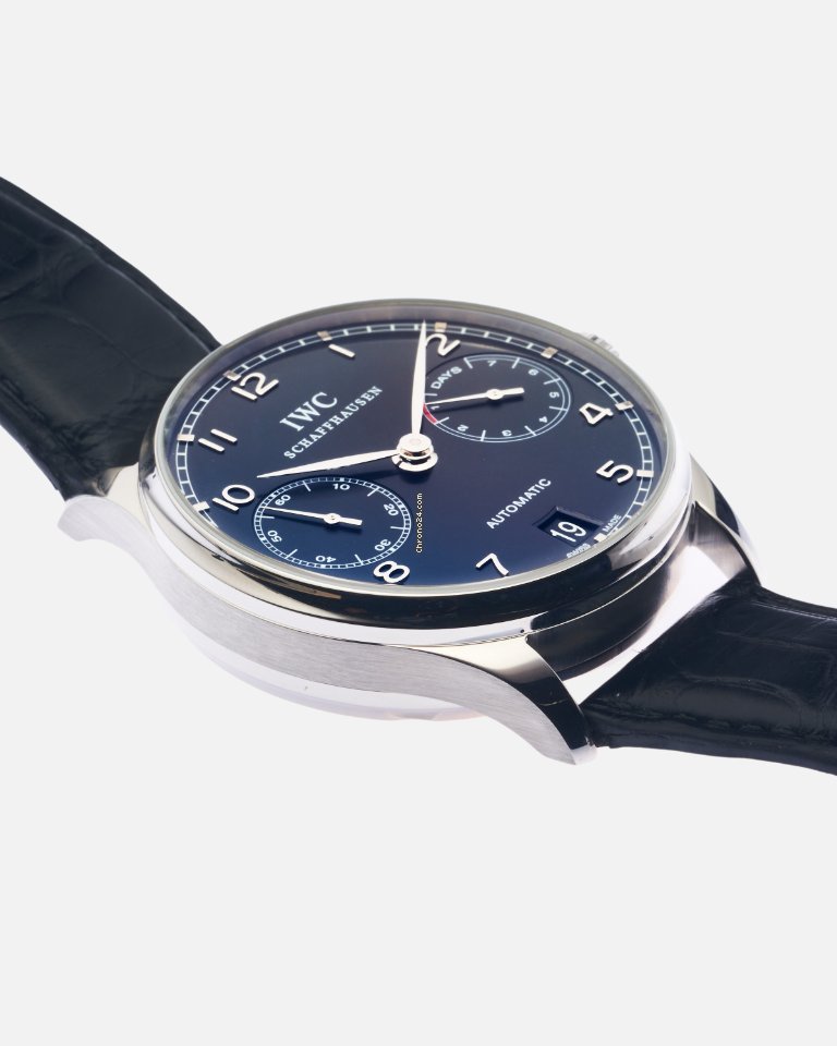 IWC Portuguese Automatic Mens watch Unisex Manual winding Steel IW500109 5