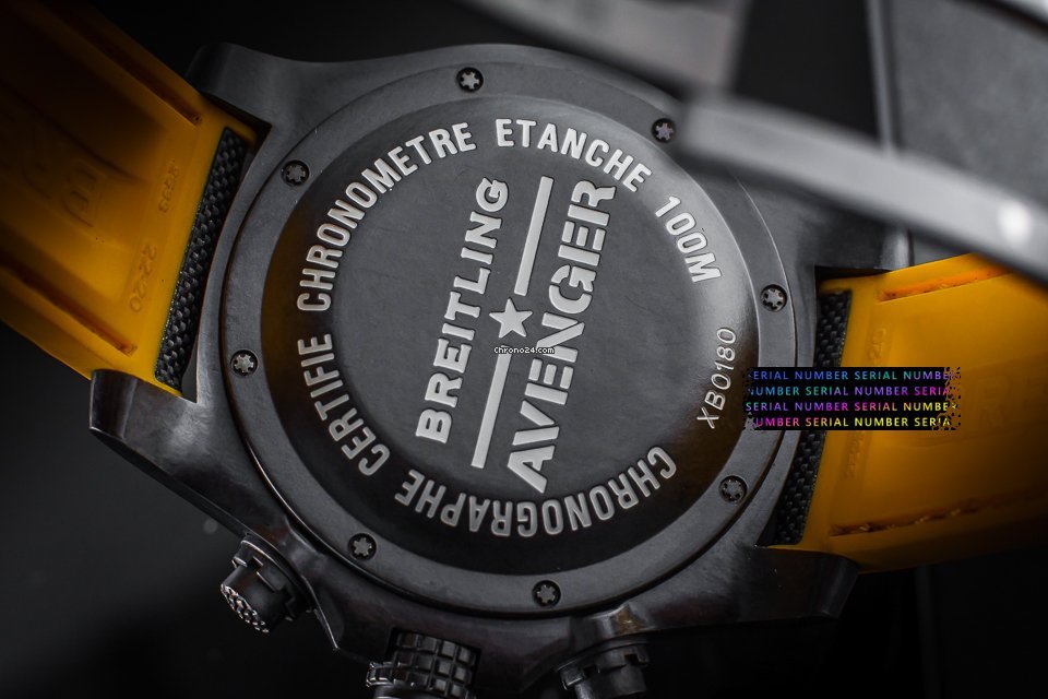 Breitling Avenger Hurricane Mens watch Unisex Automatic XB0180 5