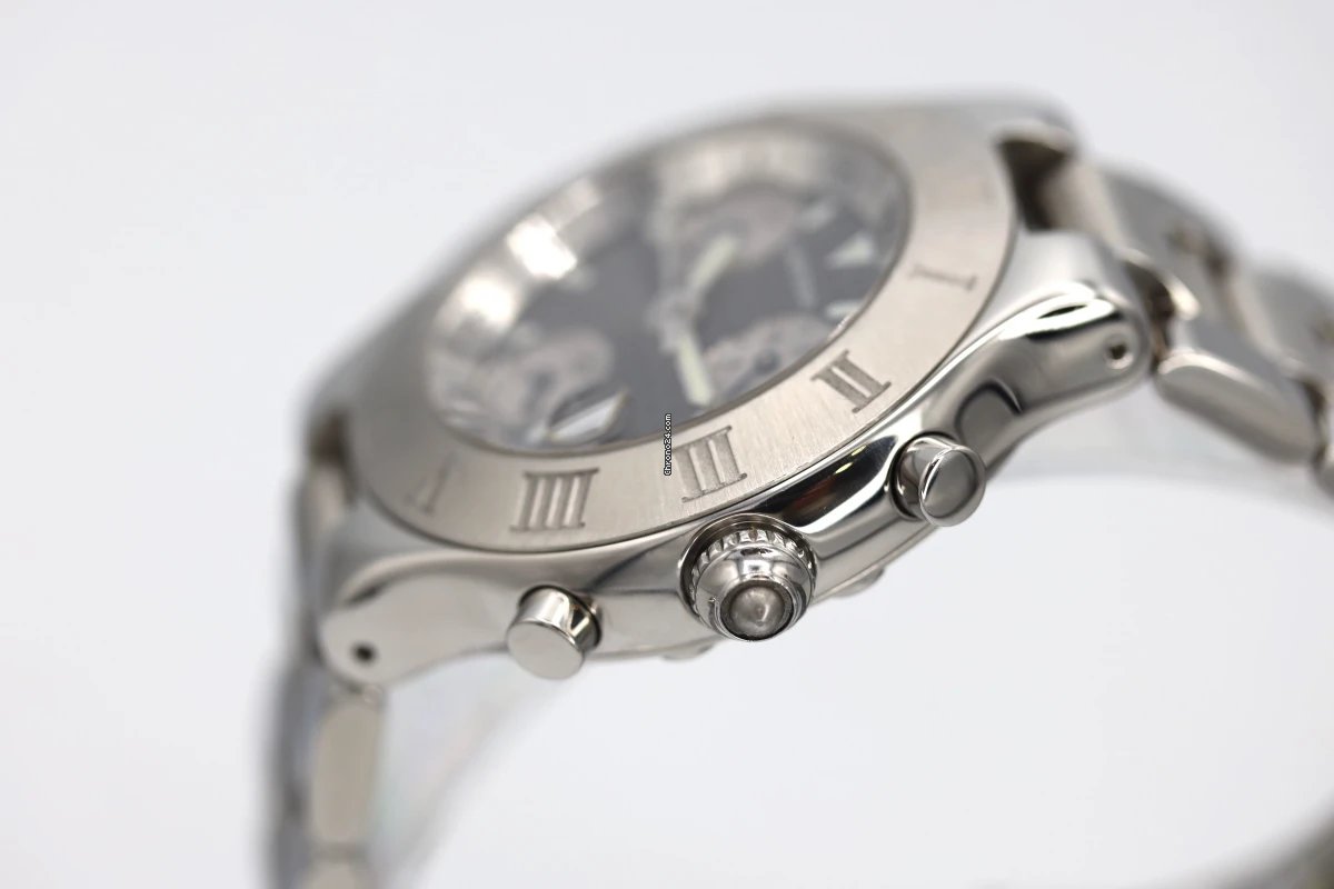 Cartier 21 Chronoscaph Mens watch Unisex Automatic Steel 2424 5