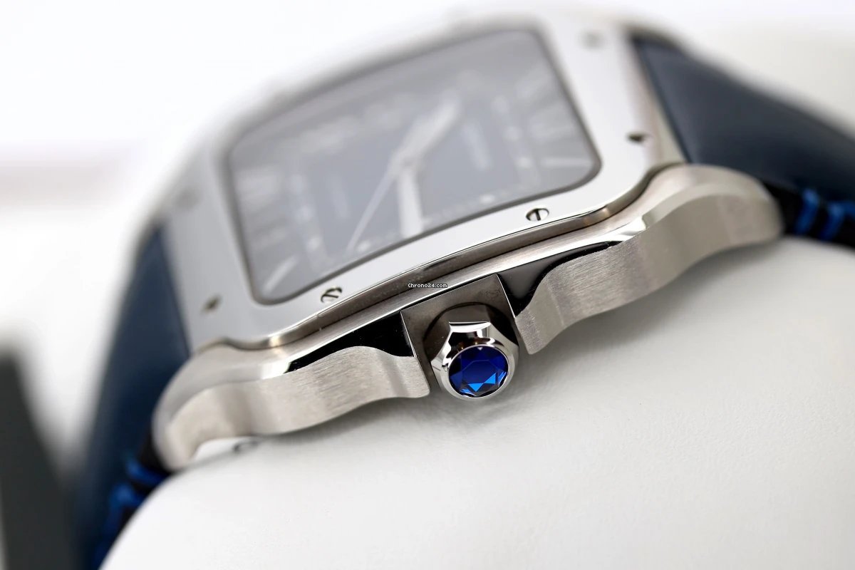 Cartier Santos Mens watch Unisex Automatic Steel 4072 5