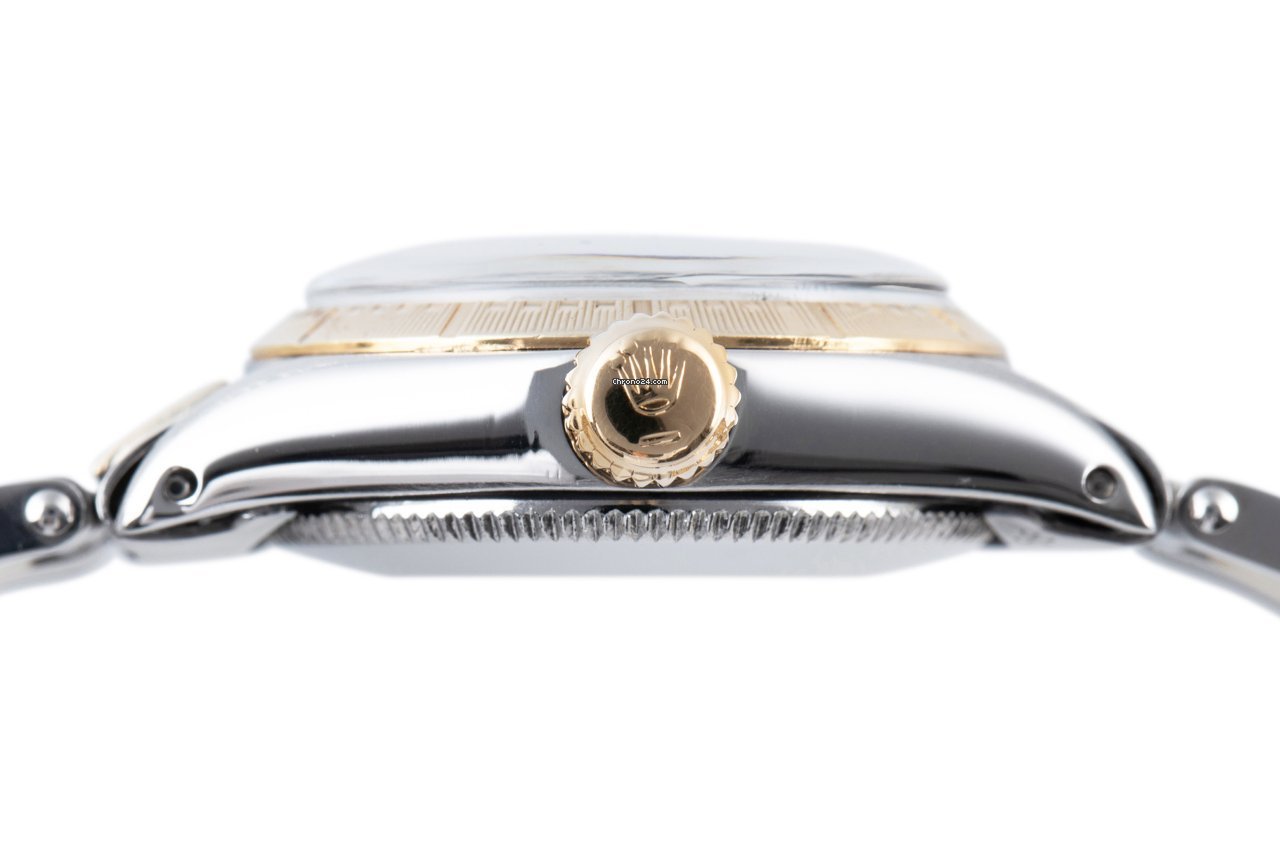 Rolex Oyster Perpetual Womens watch Gold Steel Automatic 6804 5