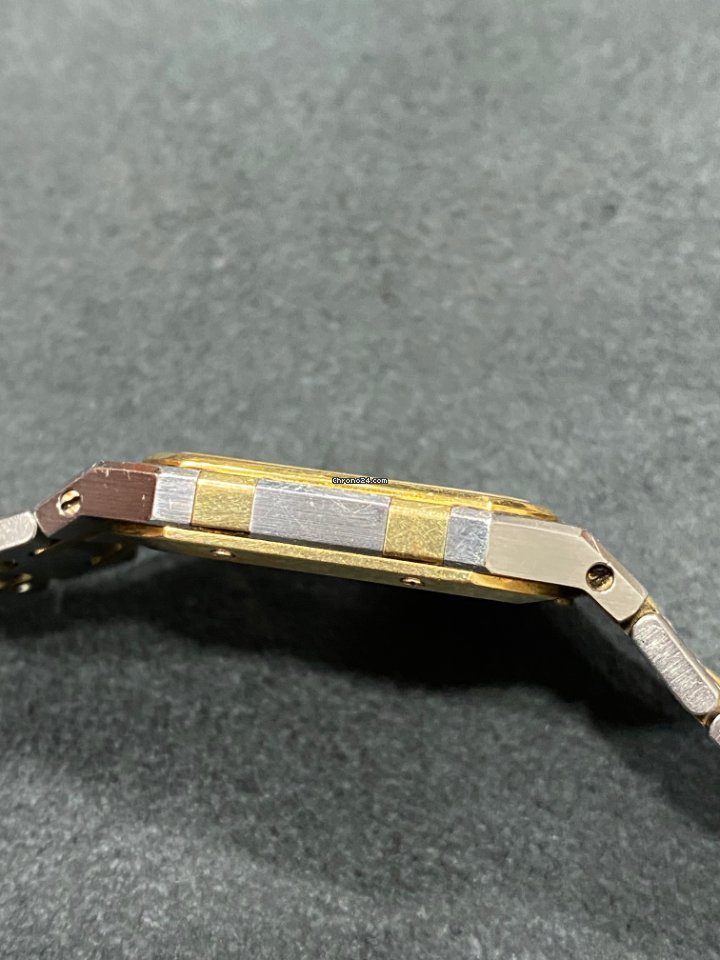 Audemars Piguet Royal Oak Mens watch Unisex Quartz Gold Steel 6009 5