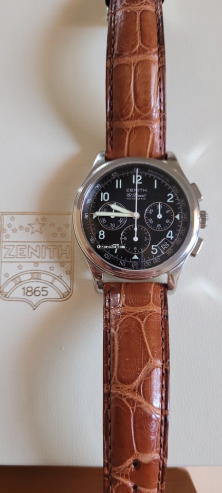 Zenith El Primero Chronograph Mens watch Unisex Automatic Steel 01.0501.400 5