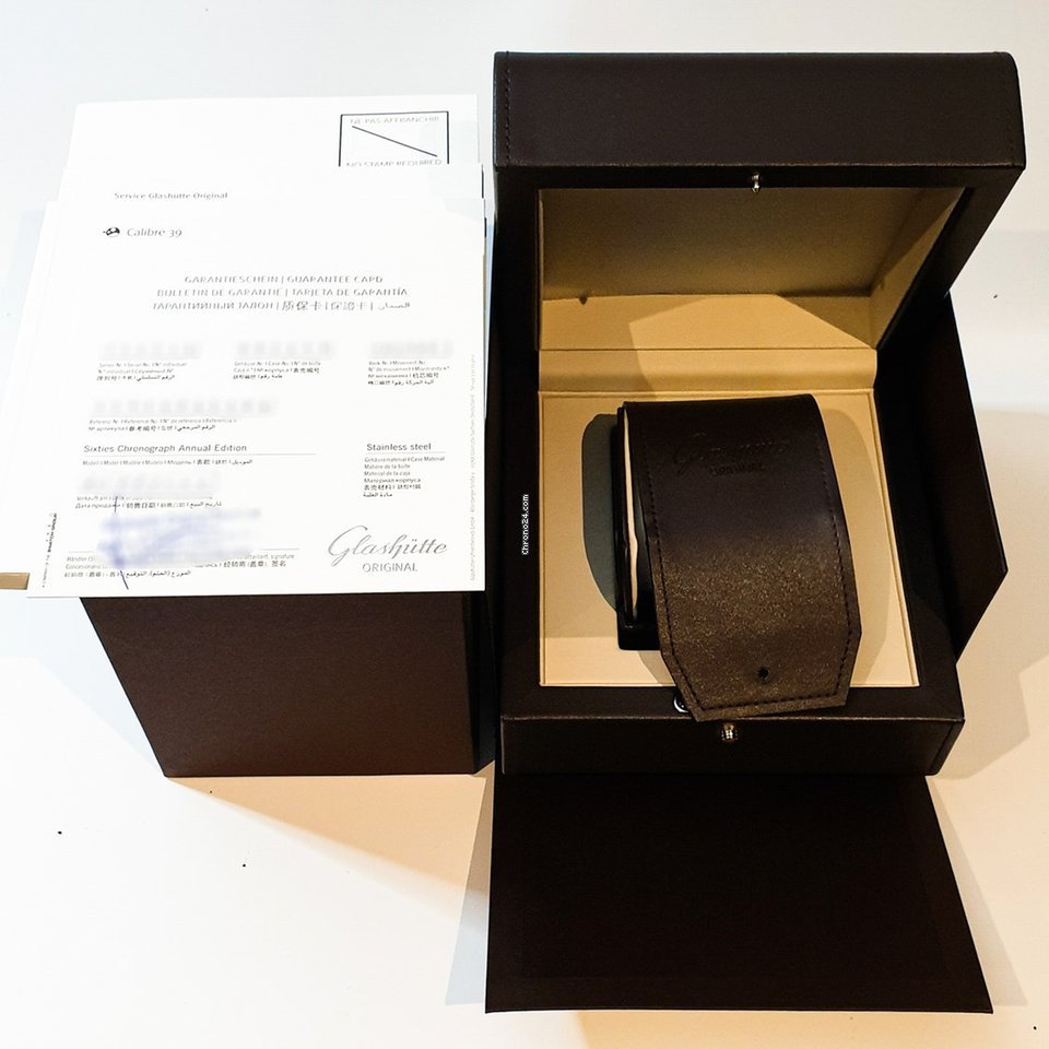 Glashtte Original Sixties Chronograph Mens watch Unisex Automatic Steel 1-39-34-04-22-04 5