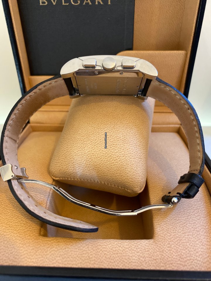 Bulgari Rettangolo Mens watch Unisex Quartz Steel RTC49BRSVD 5