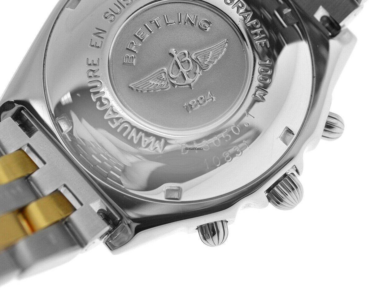Breitling Mens watch Unisex Automatic Gold Steel D13050.1 5