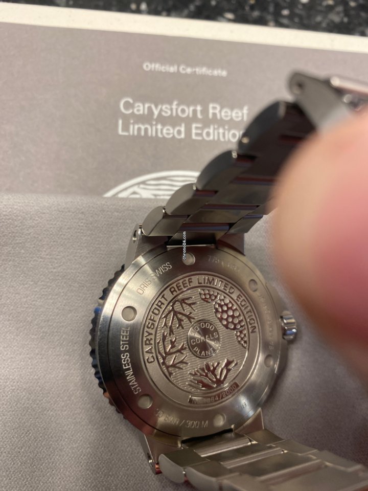 Oris Aquis Mens watch Unisex Automatic Steel 01 798 7754 4185 5