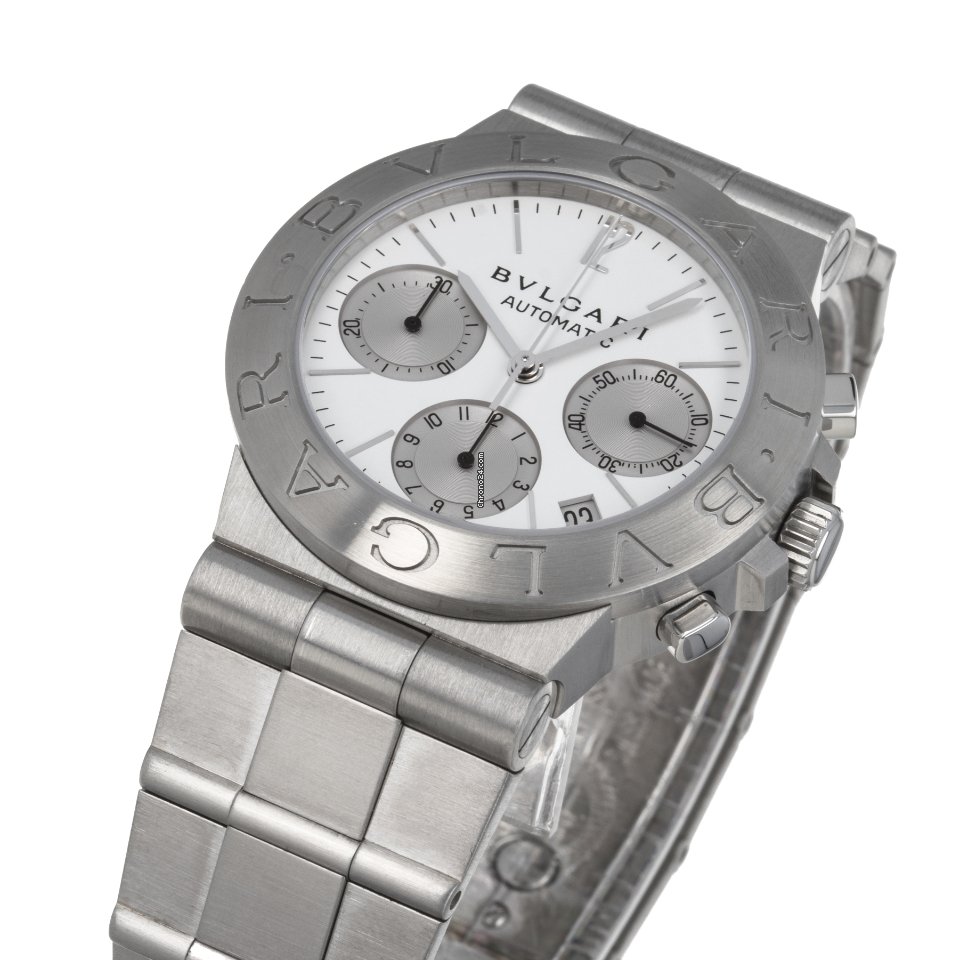 Bulgari Diagono Mens watch Unisex Automatic Steel W DG35 5