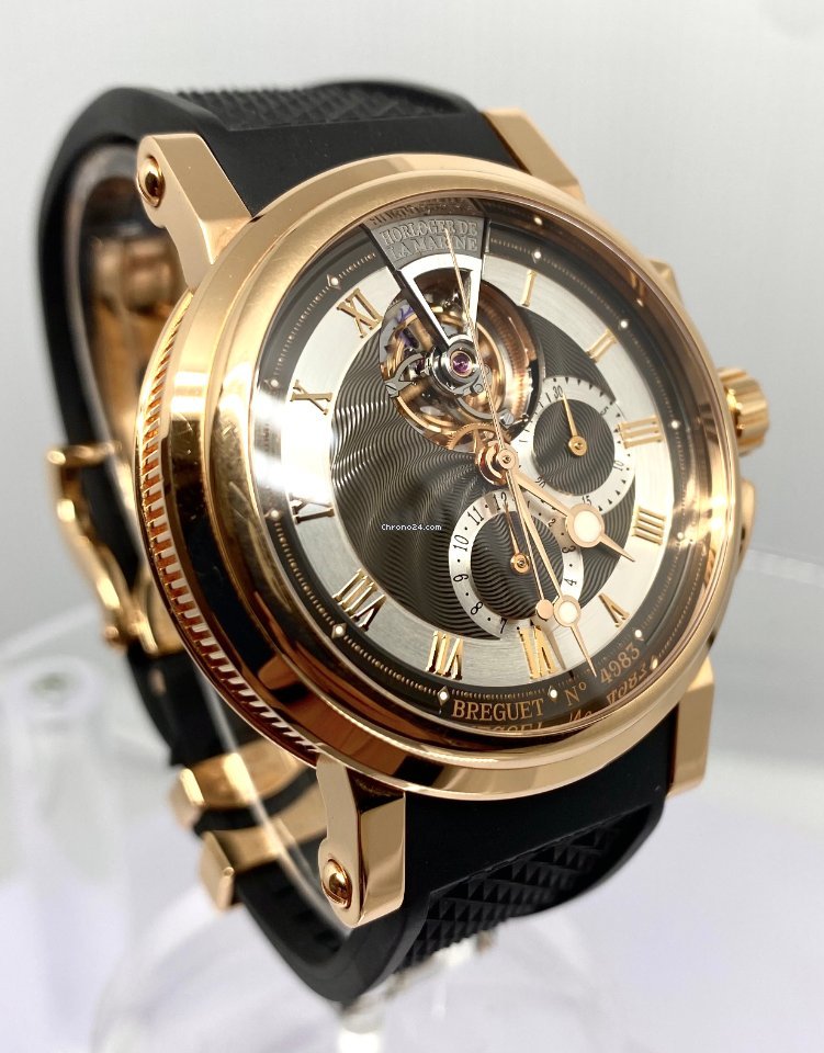 Breguet Marine Mens watch Unisex Manual winding Rose gold 5837BR 92 5ZU 5
