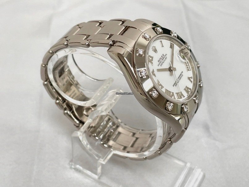 Rolex Lady-Datejust Pearlmaster Womens watch White gold Automatic 81319 5