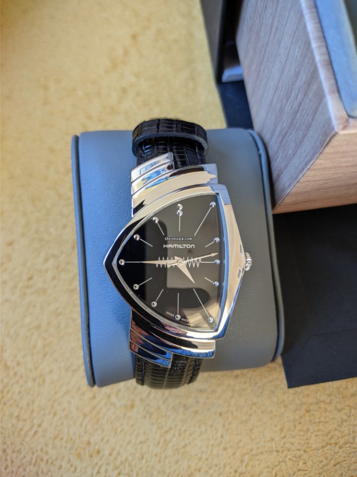 Hamilton Ventura Mens watch Unisex Quartz Steel H24411732 5