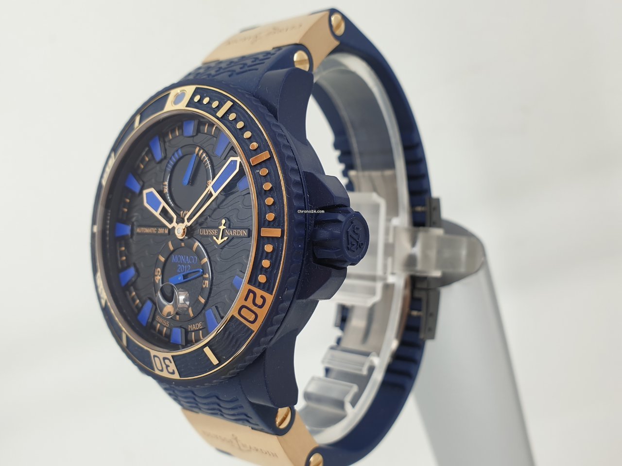 Ulysse Nardin Maxi Marine Diver Mens watch Unisex Automatic Gold Steel 263-98 5