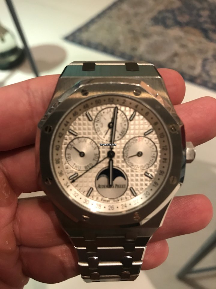 Audemars Piguet Royal Oak Perpetual Calendar Mens watch Unisex Automatic Steel 26574ST 5