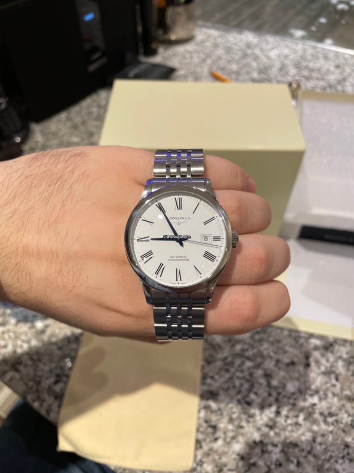 Longines Record Mens watch Unisex Automatic Steel L2.821.4.11.6 5