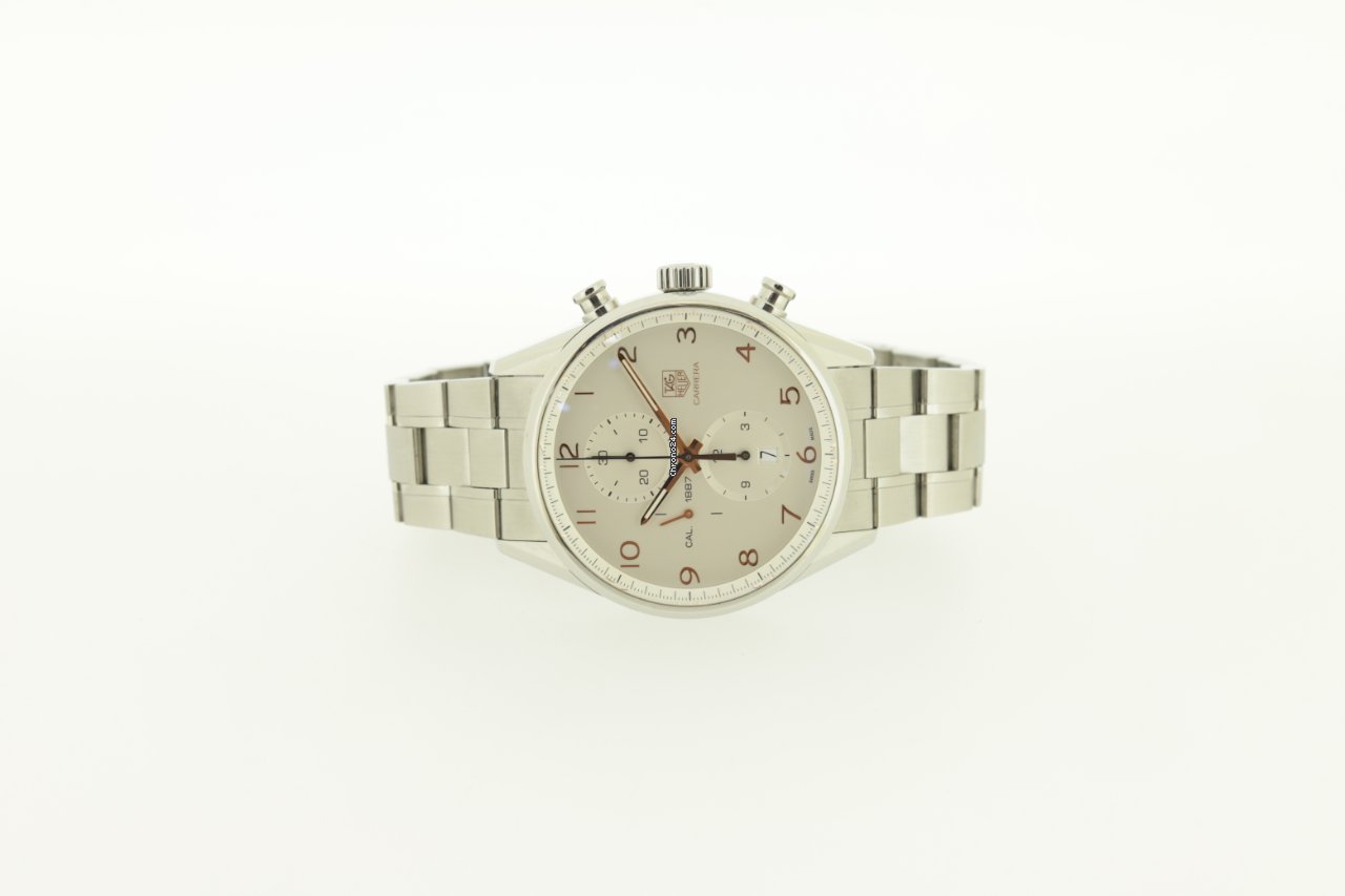 TAG Heuer Carrera Calibre 1887 Mens watch Unisex Automatic Steel CAR2012.BA0799 5