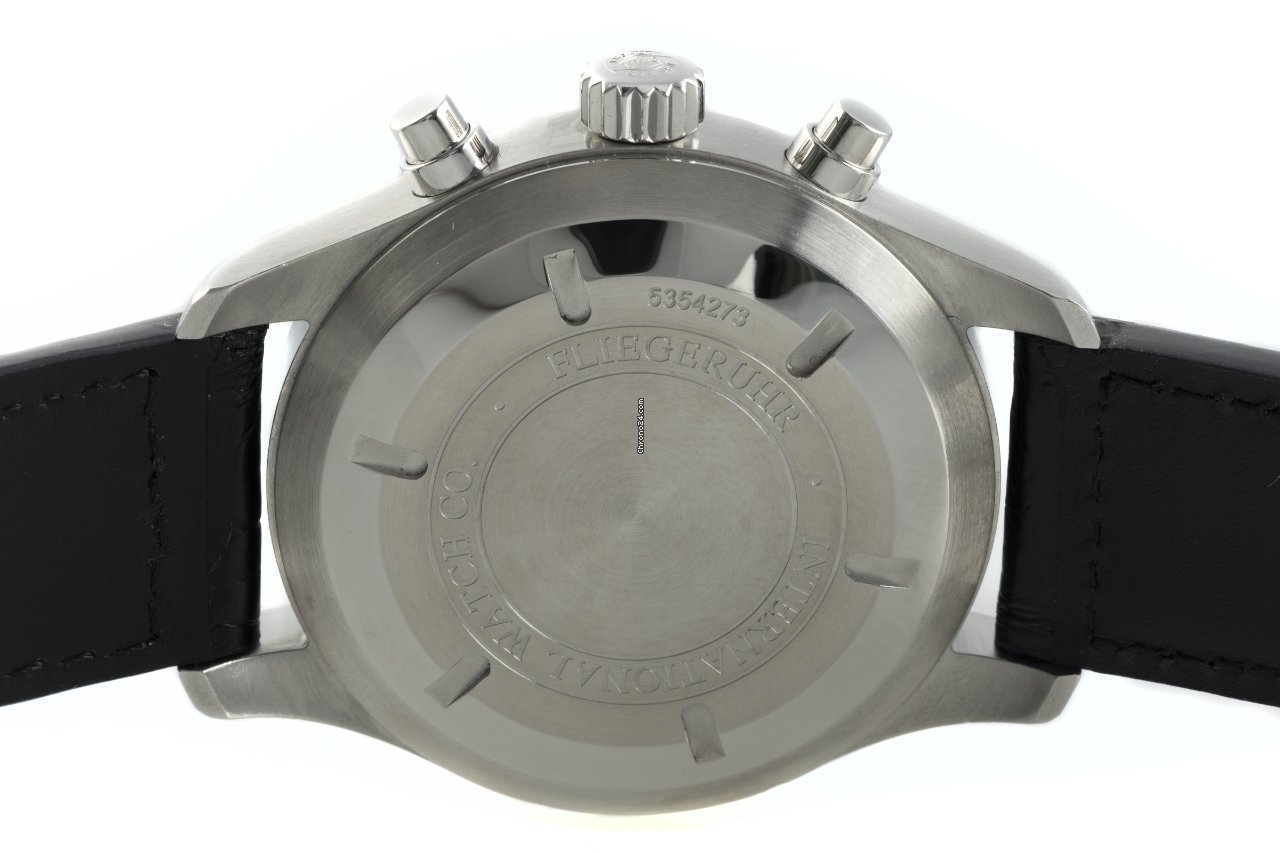 IWC Pilot Chronograph Mens watch Unisex Automatic Steel 3777 5
