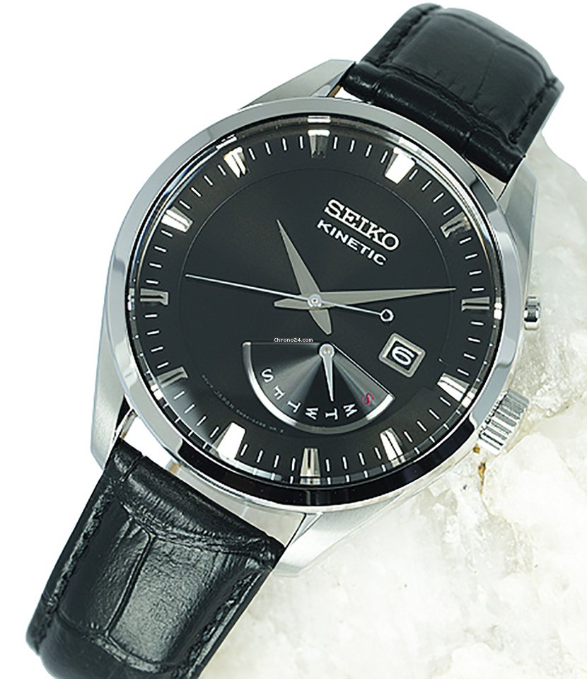 Seiko Kinetic Mens watch Unisex Manual winding Steel SRN045P2 5