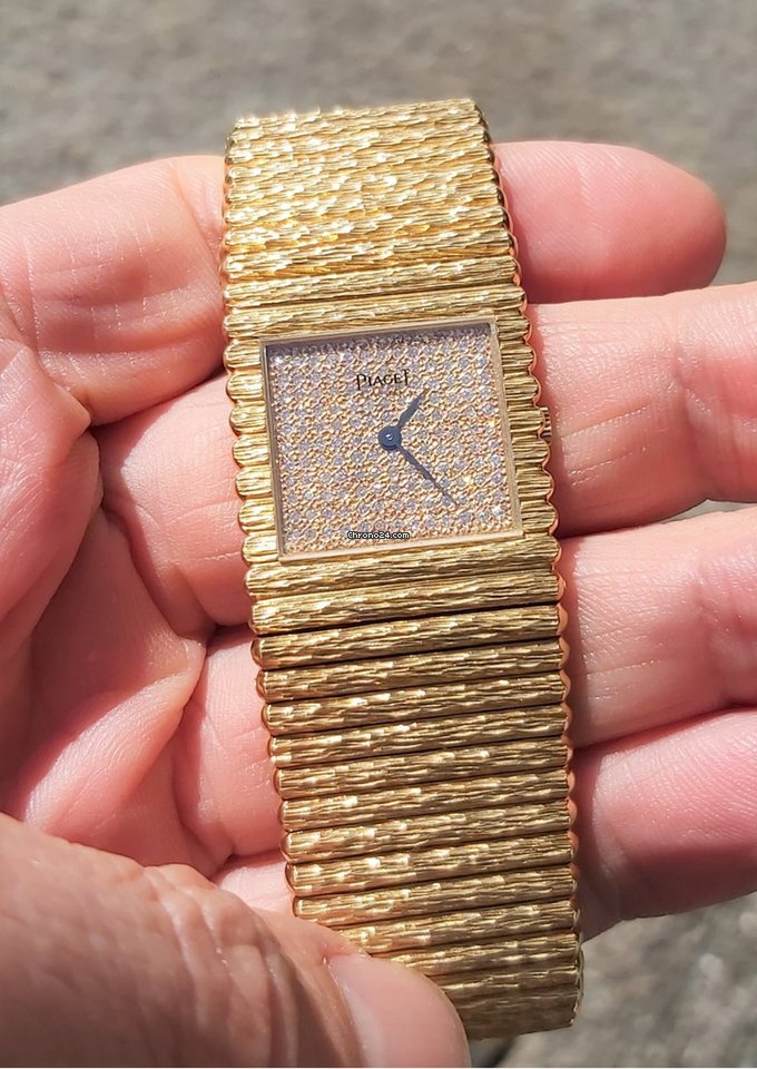 Piaget Emperador Mens watch Unisex Manual winding Yellow gold 9131 C 16 5