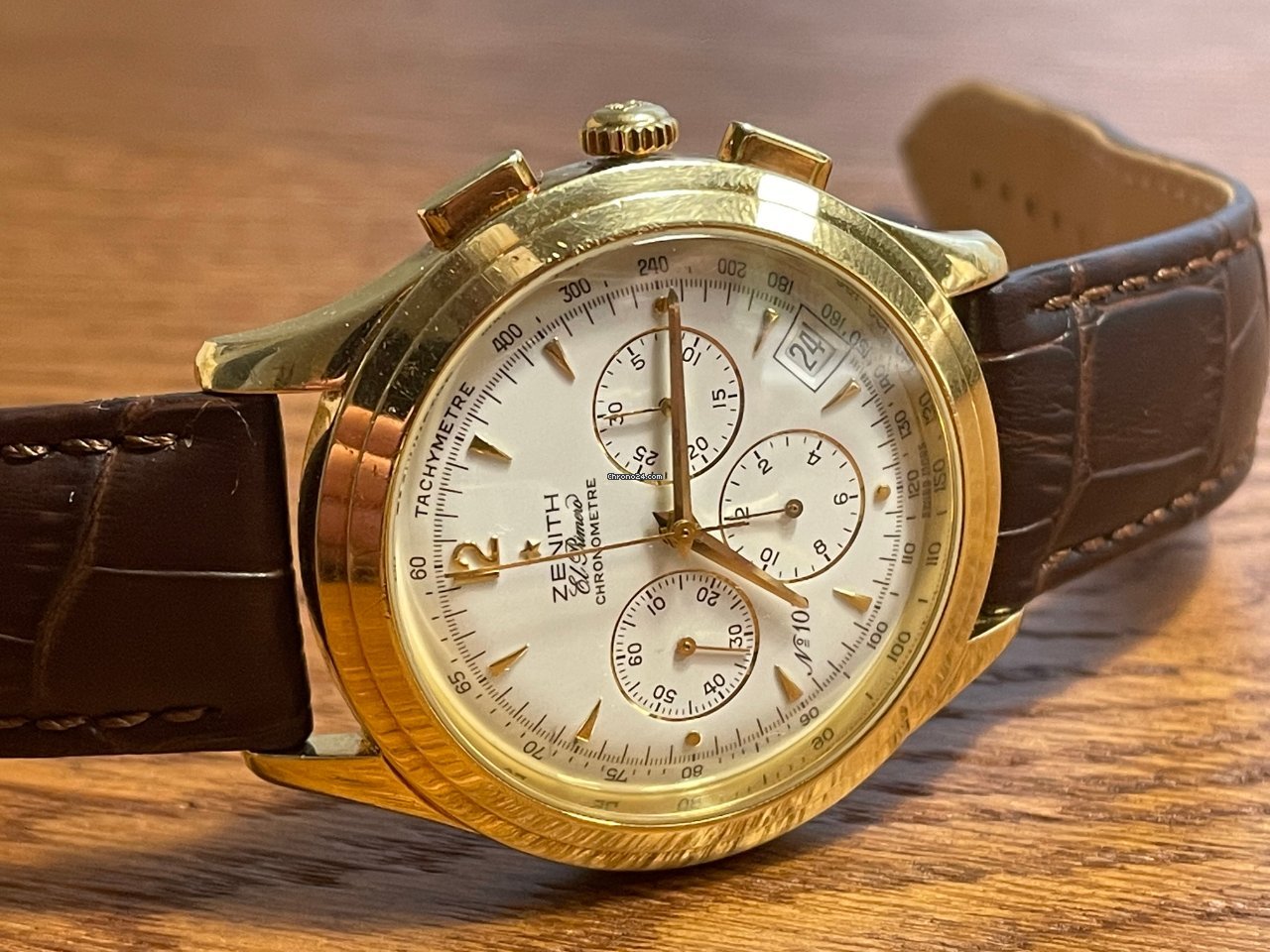 Zenith El Primero Mens watch Unisex Automatic Yellow gold 30.1250.400 5