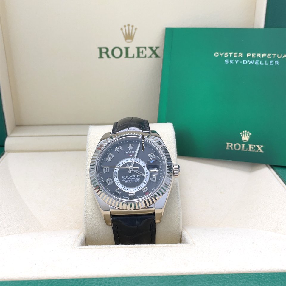 Rolex Sky-Dweller Mens watch Unisex White gold Automatic 326139 5