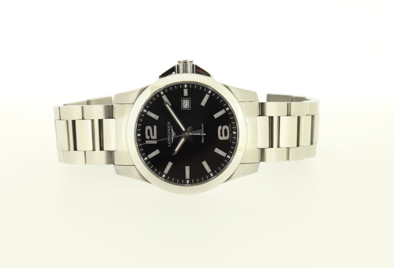 Longines Conquest Mens watch Unisex Quartz Steel L3.759.4.58.6 5