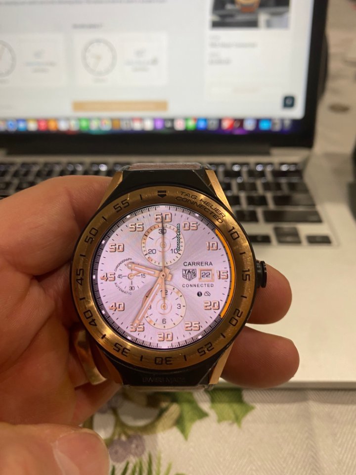 TAG Heuer Connected Mens watch Unisex Quartz Rose gold SBF8A5000.32FT6110 5