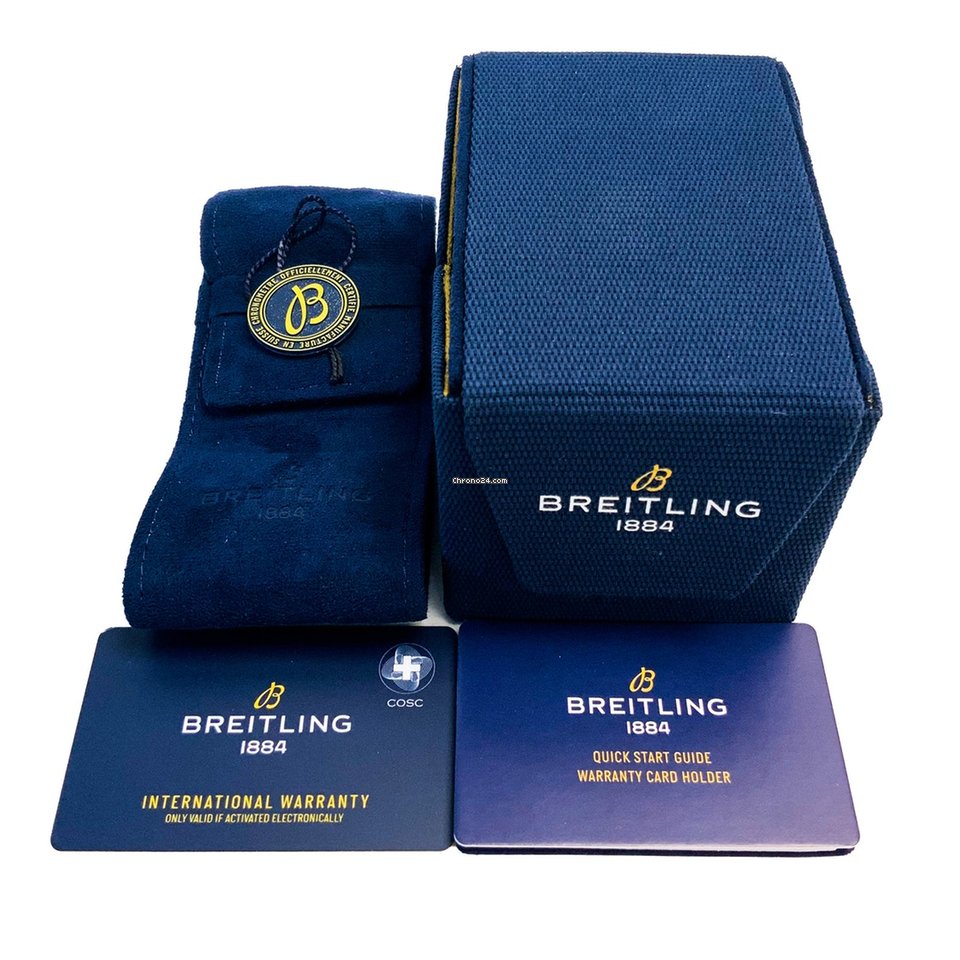 Breitling Duograph Mens watch Unisex Manual winding Steel AB1510171C1P1 5