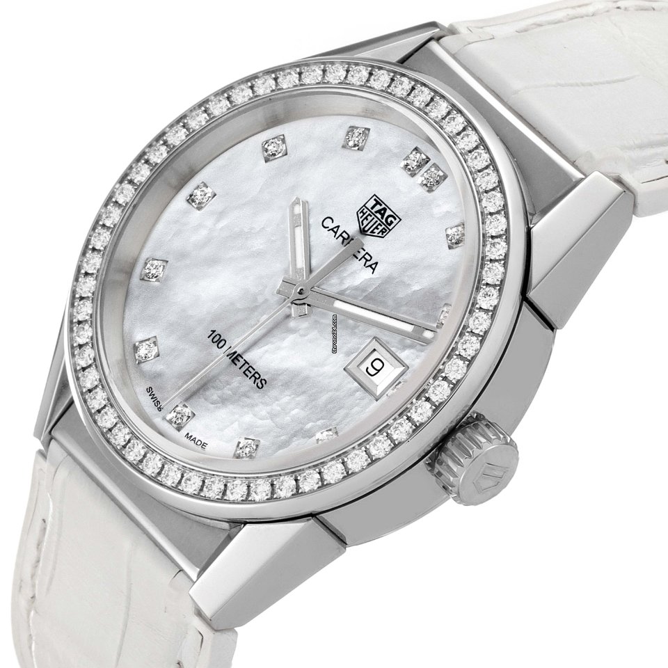 TAG Heuer Carrera Lady Womens watch Quartz Steel WBG1315.BA0758 5