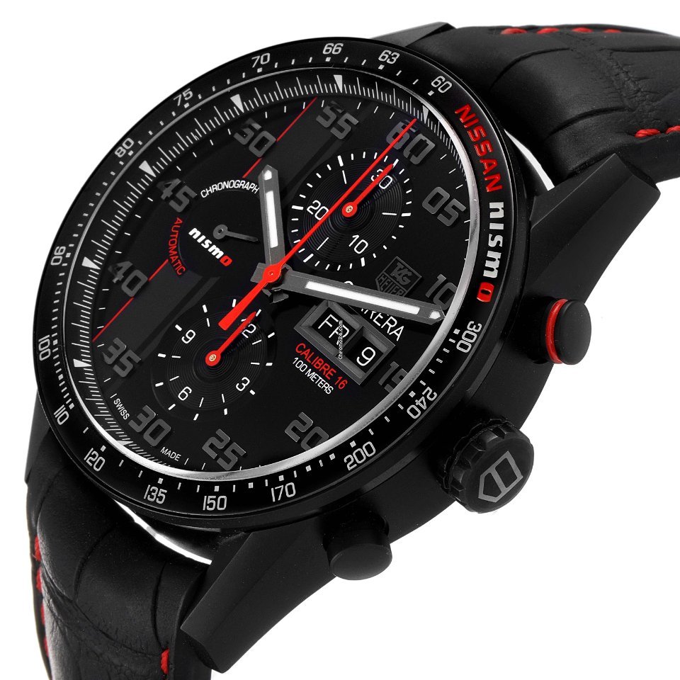 TAG Heuer Carrera Calibre 16 Mens watch Unisex Automatic Titanium CV2A82.FC6237 5