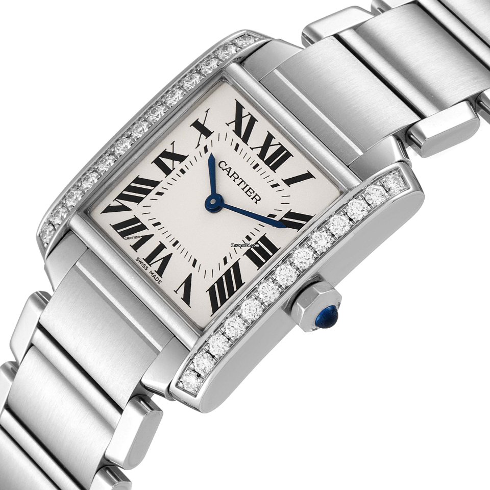 Cartier Tank Francaise Womens watch Quartz W4TA0009 5