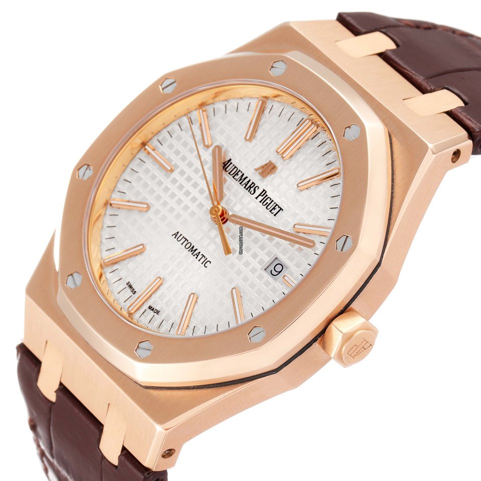 Audemars Piguet Royal Oak Selfwinding Mens watch Unisex Automatic Rose gold 15400OR.OO.D088CR.01 5