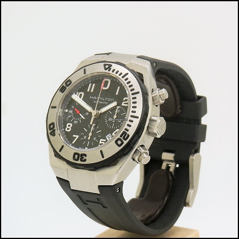 Hamilton Khaki Navy Sub Mens watch Unisex Automatic Steel H78716333 5