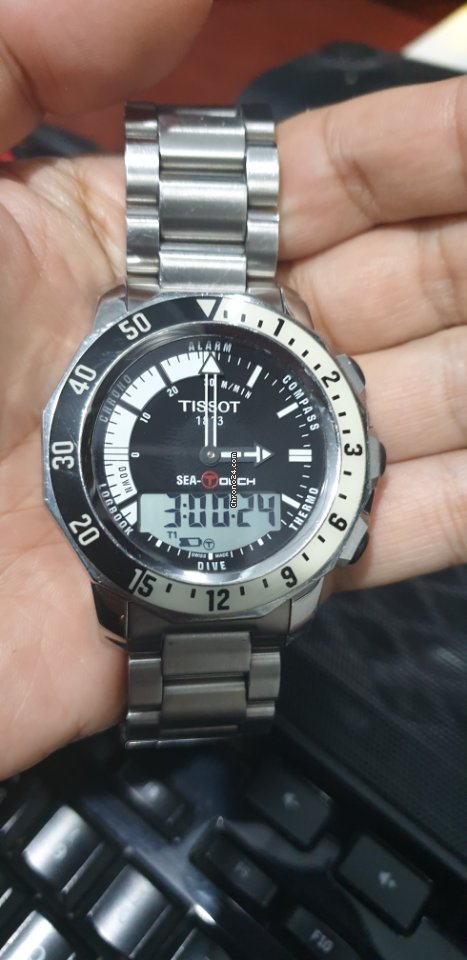 Tissot Sea-Touch Mens watch Unisex Quartz Steel T026.420.11.051.00 5