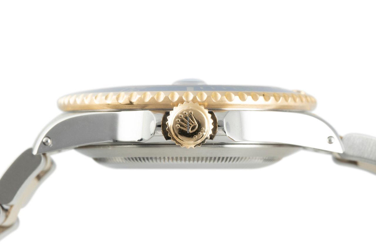 Rolex Submariner Date Mens watch Unisex Gold Steel Automatic 16613 5