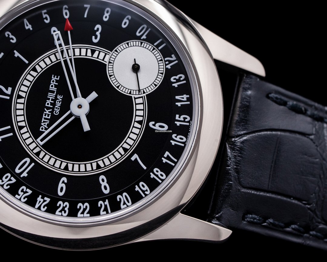 Patek Philippe Calatrava Mens watch Unisex Automatic White gold 6006G-001 5