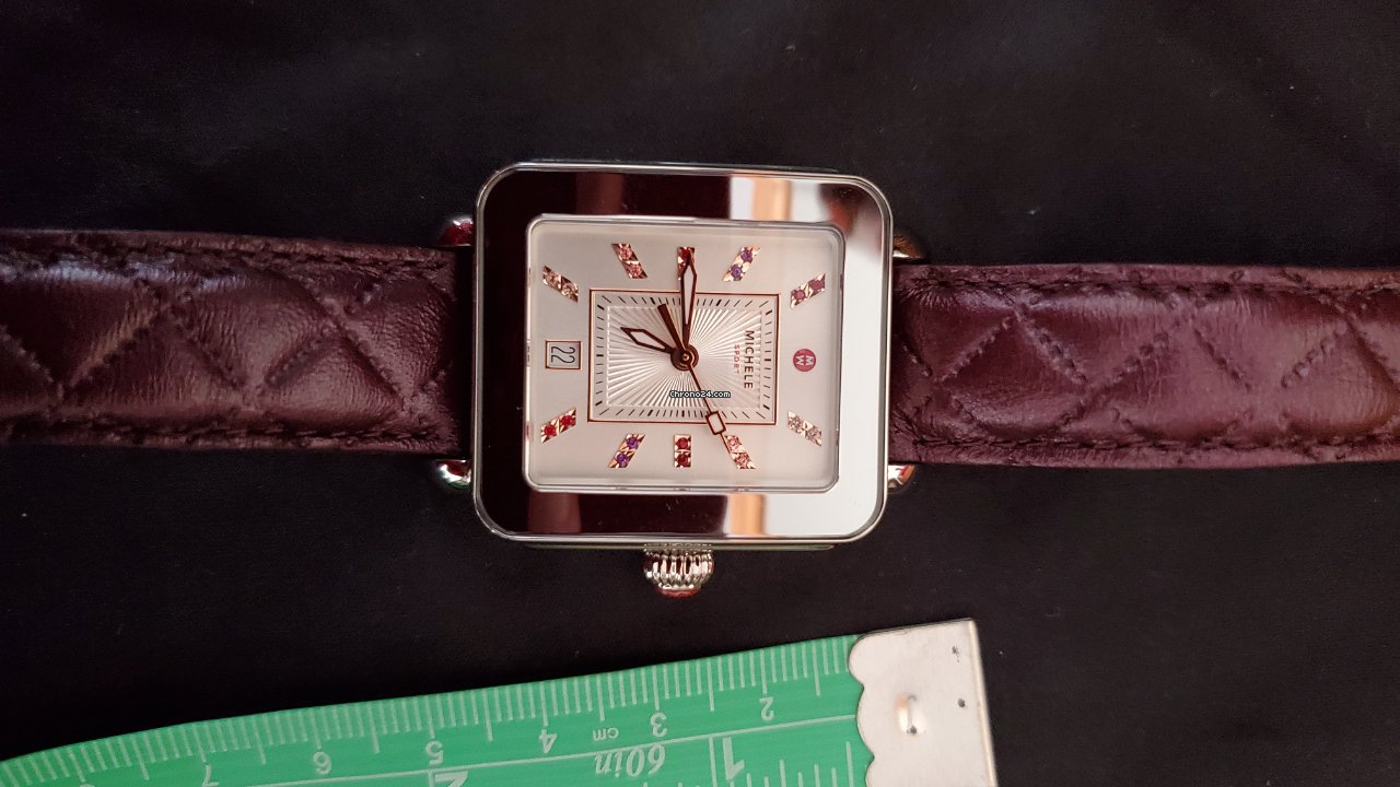 Michele Deco Womens watch Quartz Steel MWW06K000004 5