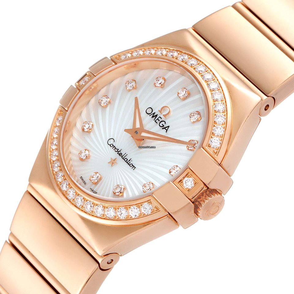 Omega Constellation Quartz Womens watch Quartz Rose gold 123.55.24.60.55.005 5