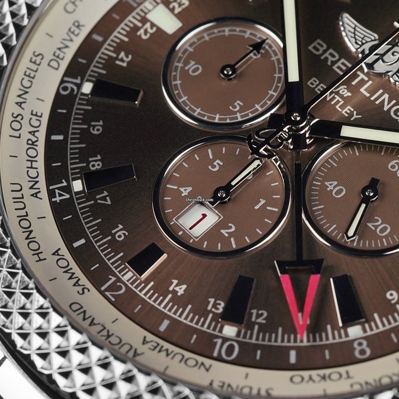 Breitling Bentley GMT Mens watch Unisex Steel A4736212 5