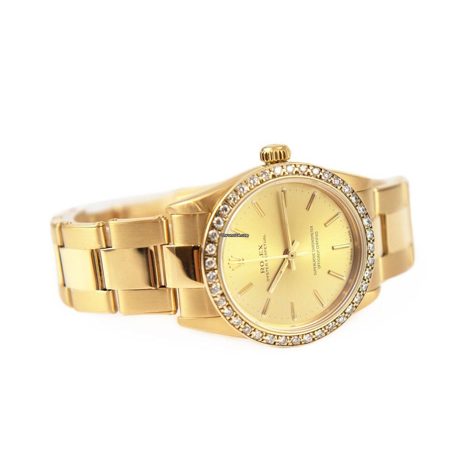 Rolex Oyster Perpetual 31 Womens watch Yellow gold Automatic 67518 5